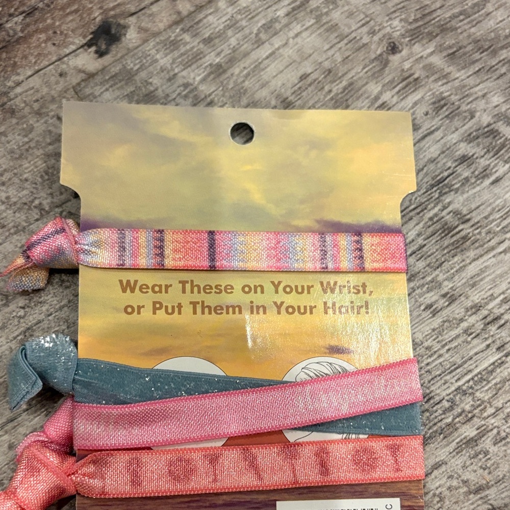 Margaritaville Hair Ties or bracelets - Pink, Blue, Multicolor~ BRAND NEW - Picture 5 of 5